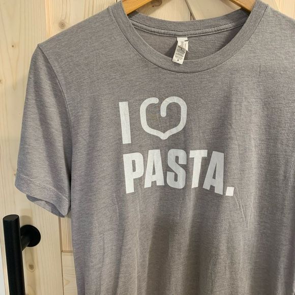 Bella and Canvas || I LOVE PASTA Comfy Long Tee - Picture 5 of 5